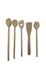 Houten lepel set
